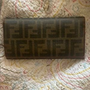Authentic fendi wallet